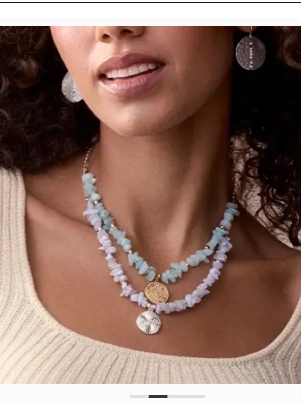 Park Lane Sierra Double-Layer Necklace - Picture 3 of 8
